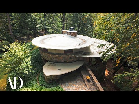 Inside Frank Lloyd Wright’s Hidden Woodland Utopia | Unique Spaces | Architectural Digest