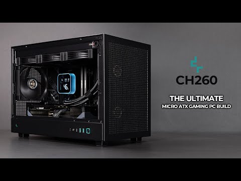 The Ultimate Micro ATX Gaming PC Build | 9950X3D & RX 9070 XT | DeepCool CH260 | T-Force XTREEM