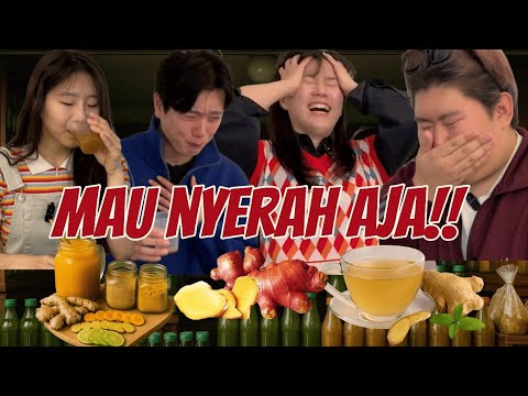 Jamu Challenge: Orang Korea Kaget Sama Rasanya!
