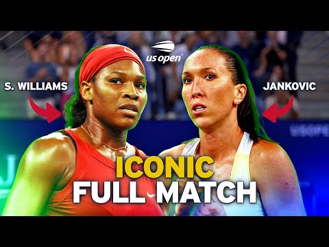 Battle for World No.1 | Serena Williams vs. Jelena Jankovic | Iconic Full Match | 2008 US Open Final