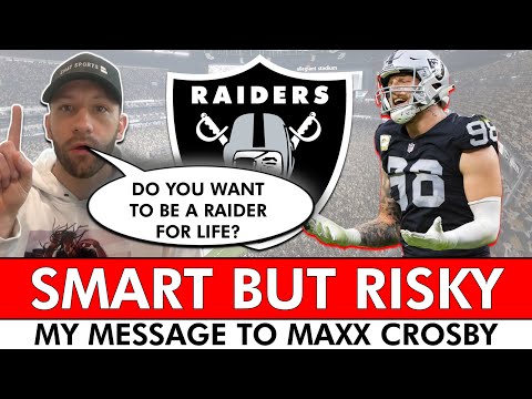 Raiders Make Smart But Risky Decisions Before Giants Game + My Message To Maxx Crosby