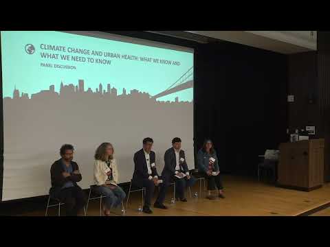 Session 2 | Climate Change and Urban Health: "What we know and what we need to know" Q&A