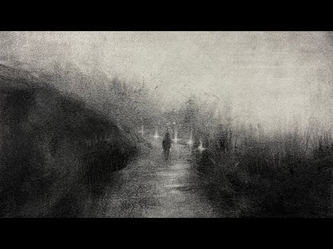 HOW TO DRAW A MOODY CHARCOAL LANDSCAPE