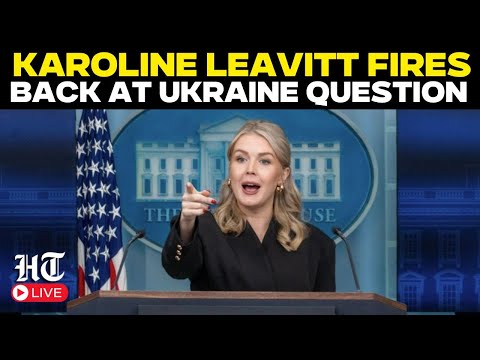 US News Live | Karoline Leavitt's Shocking Ultimatum on Ukraine | Russia | White House | Trump