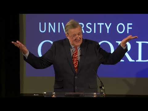 Stephen Fry's Visiting Professor of Creative Media Lecture: Words Words Words — The Lure of Language