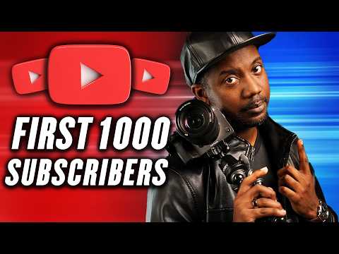 EXACTLY How to Get 1000 Subscribers on YouTube FAST in 2025