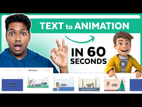 Text to Animation Video using AI Tools for FREE | 2025