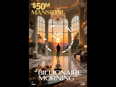 Inside American Billionaire $50M Mansion Morning