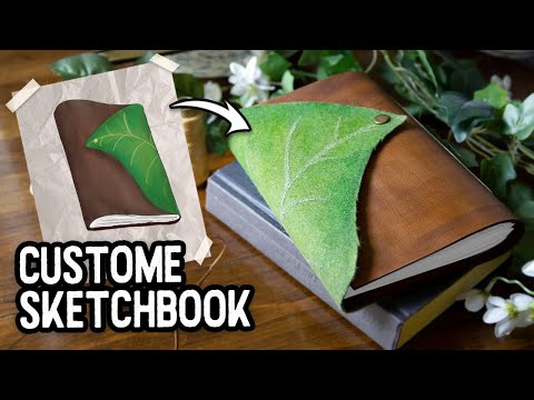 I Made a Custom DIY Fantasy Sketchbook