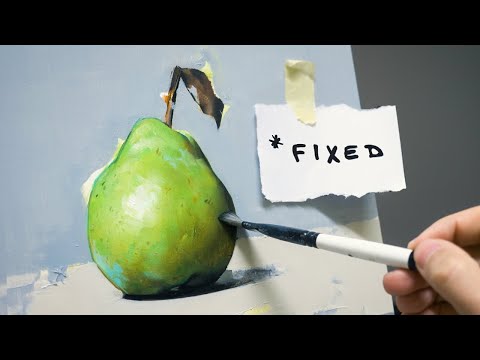 I Fix My Old "BORING" Art from 10 YEARS ago! (Painting style Evolution)