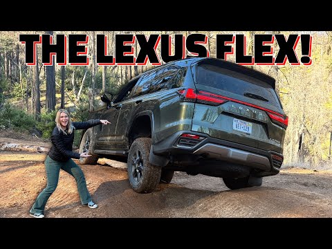 Can the New 2025 Lexus LX 700h Overtrail Walk the Walk Off-Road?