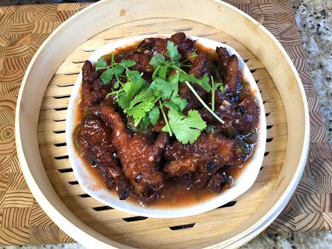 [豉汁蒸鳳爪]-皮爽肉滑，松軟焾甜，蒜香🧄醬香，豆豉和味，易離骨，口感好，骨都有味，顏色自然，凸顯醬色，可飯，可酒，茶市熱銷品種，眾人喜愛。