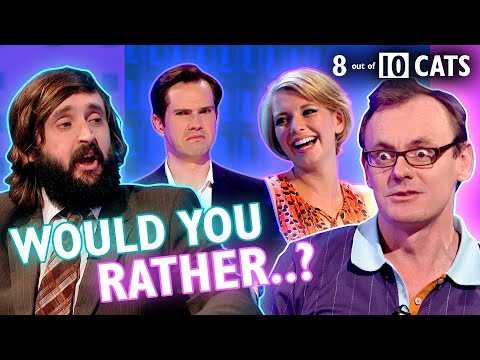 Comedians answer life’s funniest would you rather dilemmas | 8 Out of 10 Cats