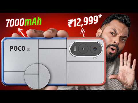 POCO M7 Plus Unboxing & First Look ⚡ 6.9" 144Hz, 7000mAh @ ₹12,999*!