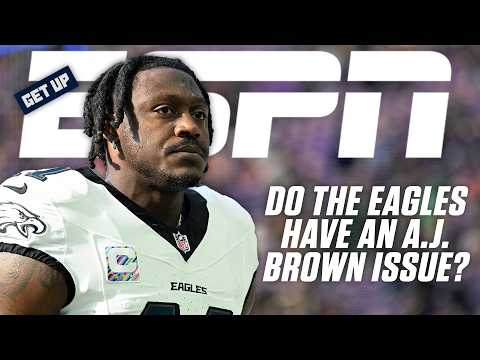 A.J. Brown's NEWEST dramatic social media post 👀 'These dudes DON'T CARE!' - Jeff Saturday | Get Up