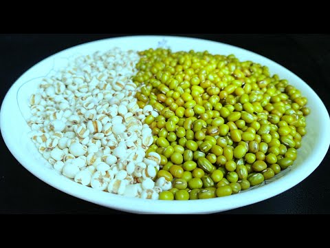 This way, the super delicious mung bean and coix seed soup is cooked, with distinct and dense taste,