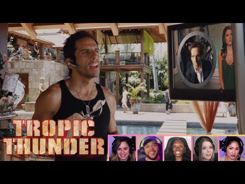 Reactors Reacting to SIMPLE JACK | Tropic Thunder