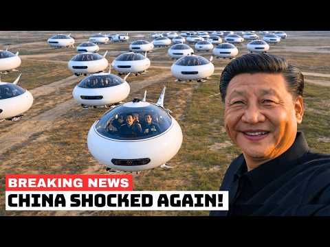 China Just Launched The World's First Flying Car SHOCKING The US