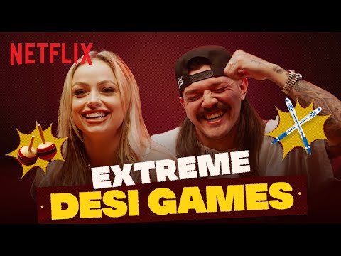 Liv Morgan vs Dominik Mysterio: Playing ICONIC Desi CHILDHOOD Games 😂 #WWEonNetflix
