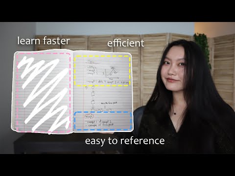 How I take notes - Tips for efficient note taking that speeds up learning