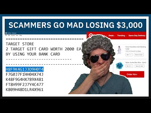 Scammers Go Mad While Losing $3,000 In Gift Cards