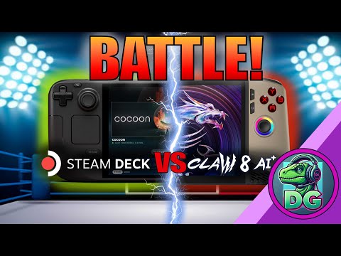 MSI Claw 8AI vs Steam Deck OLED: Ultimate Handheld Showdown!
