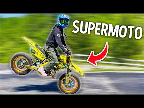 I Made my 2 Stroke Supermoto Street Worthy