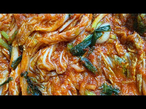 I'm revealing the golden recipe for 40kg of kimchi: It's so delicious that I can easily finish tw...