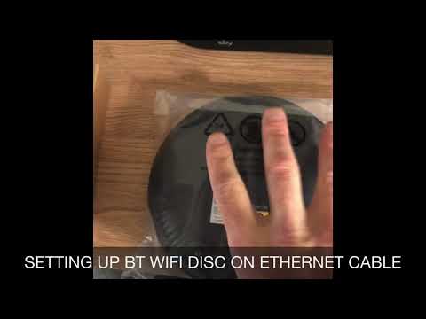 Setting up a BT WiFi disc with Ethernet - Smart hub 2