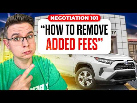 THIS Is How To Remove ADDED FEES From Your Car Deal! | Live Car Negotiation