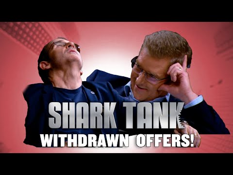 Withdrawn Offers From The Sharks | Shark Tank AUS