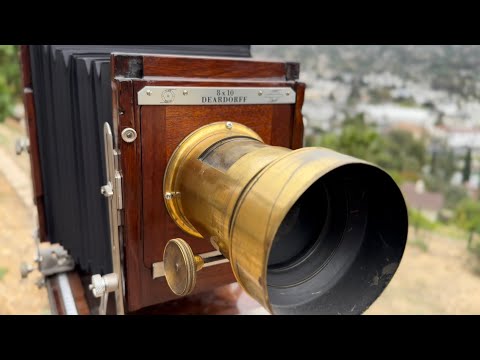 Deardorff 8x10: Bellows and ground glass overhaul