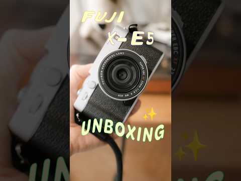 Fujifilm X-E5 Unboxing!