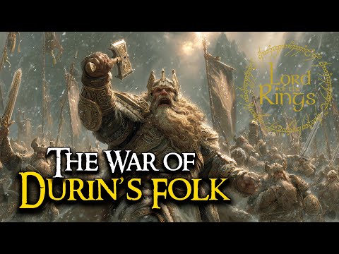 The War of Durin’s Folk | LOTR Lore | Audio Story