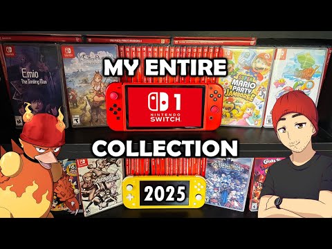 MY COMPLETE NINTENDO SWITCH GAME COLLECTION 2025 - Magbo Gaming