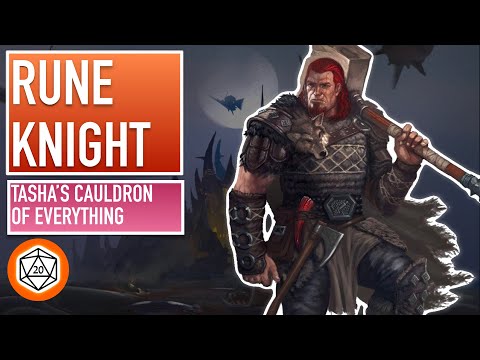 Watch This Before You Play Rune Knight | Tasha's Cauldron of Everything  Fighter Subclass