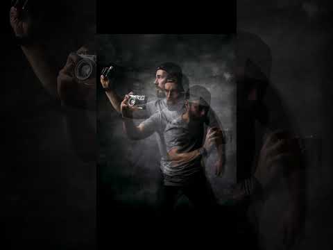 PHOTO ART with Multi Flash - 1.3 sec exposure #photoart #creativeportraits #photographytips