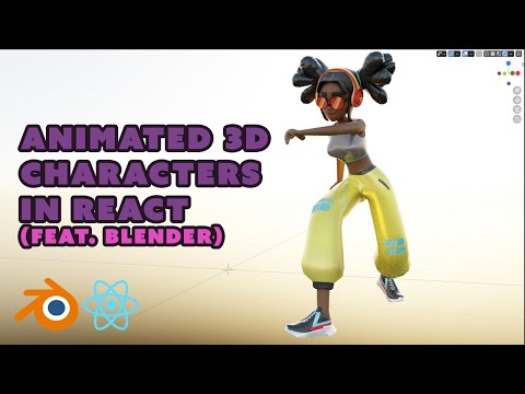 Loading Animated Characters in React Three Fiber