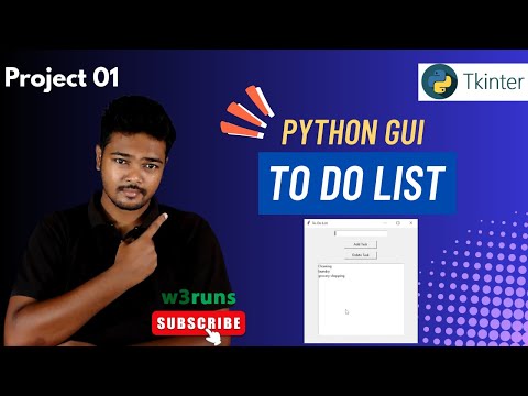 Build a To-Do List App with Python Tkinter | Step-by-Step Tutorial