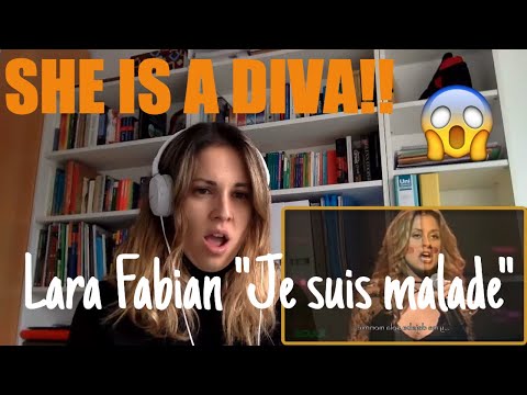 Lara Fabian singing "Je suis malade" (Video Reaction)