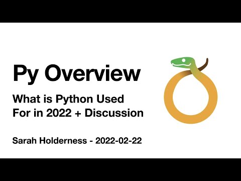 Python Overview 2022 | Orlando Python
