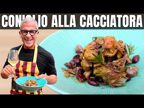 CONIGLIO ALLA CACCIATORA - Ricetta di Chef Max Mariola