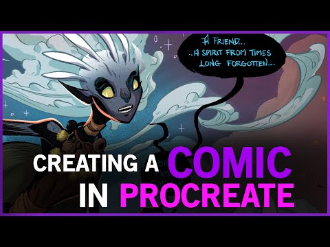 Creating a Comic in Procreate