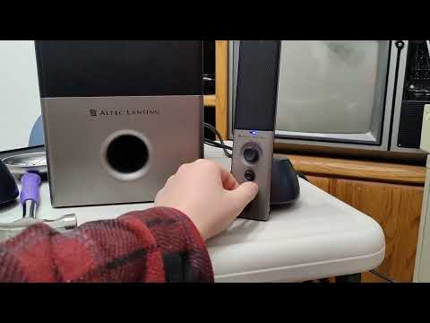 These Altec Lansing speakers have no mids. VS4121