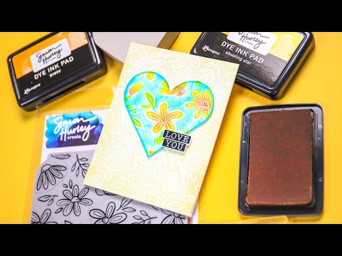 Make Framed Backgrounds with Simon Hurley's Stamping Foam | Scrapbook.com