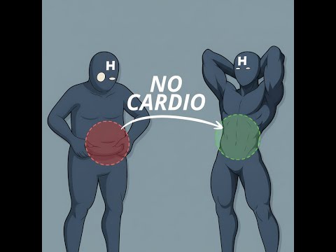 "The Top Method To Lose Belly Fat (WITHOUT CARDIO)"