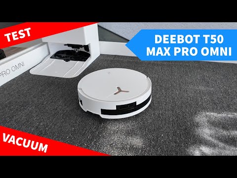 First Deebot T50 Max Pro Omni Test Demo and New Features Detailed