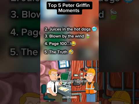 Top 5 Peter Griffin Moments. #familyguy  #petergriffinfunnymoments #shorts #funny