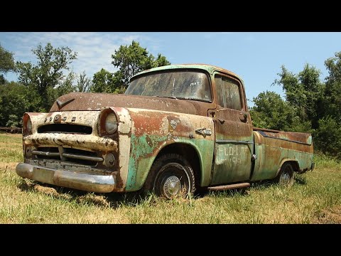 Will It Run After 50 Years?! | RARE Abandoned 1957 Dodge Sweptside D100 | RESTORED