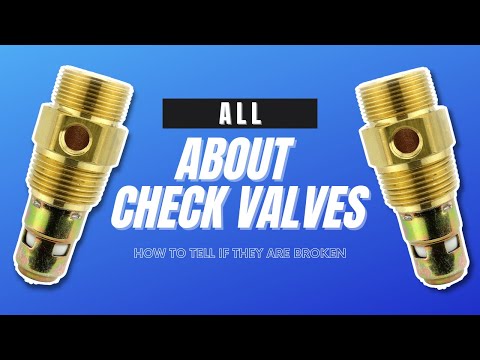 Leaking Pressure Switch? It's Probably Your Check Valve: Compressor Check Valve Troubleshooting
